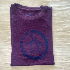 Original penguin lavender Mens tee shirt M